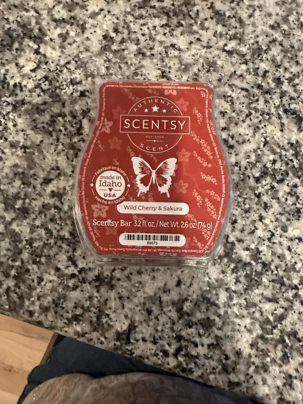 scentsy wax bars Wild Cherry & Sakura